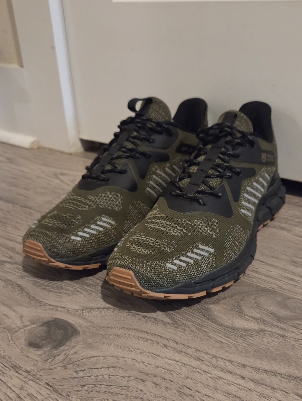 Freedom Industries XP1-RT Trail Running Sneakers Olive Green - Size 11.5